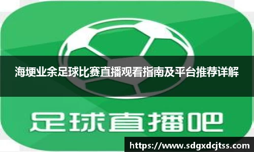 海埂业余足球比赛直播观看指南及平台推荐详解